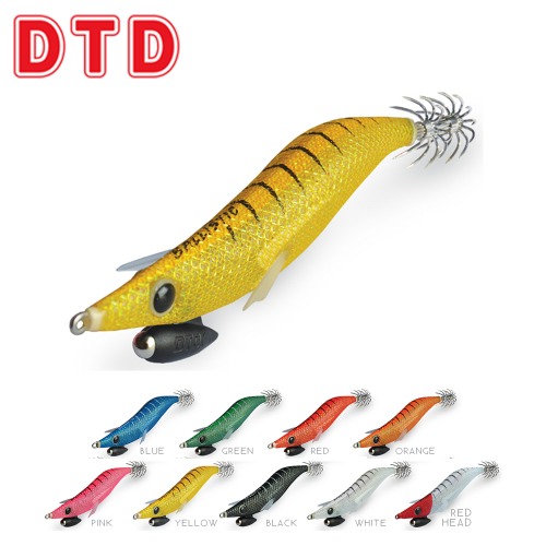 DTD BALLISTIC EGI 3.0/발리스틱 에기 3.0호 낚시 무늬오징어 에깅 낚시 갑 오징어 한치